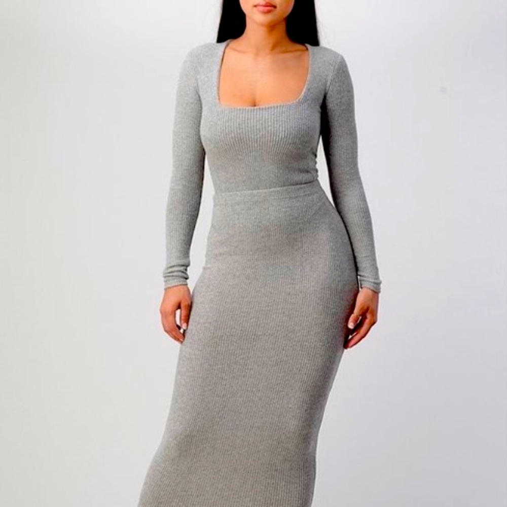 Heather Grey 2 pc Set🤍🖤